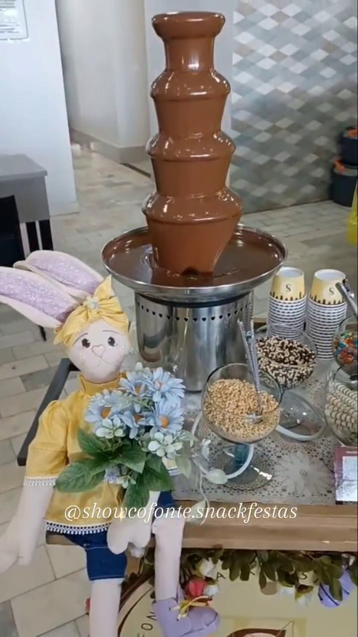 Cascata de Chocolate para Festas e Eventos no DF